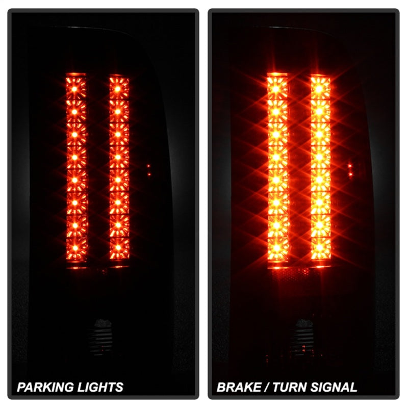Spyder Chevy Silverado 07-13 LED Tail Lights Blk Smke ALT-YD-CS07-LED-BSM-SR1 Performance