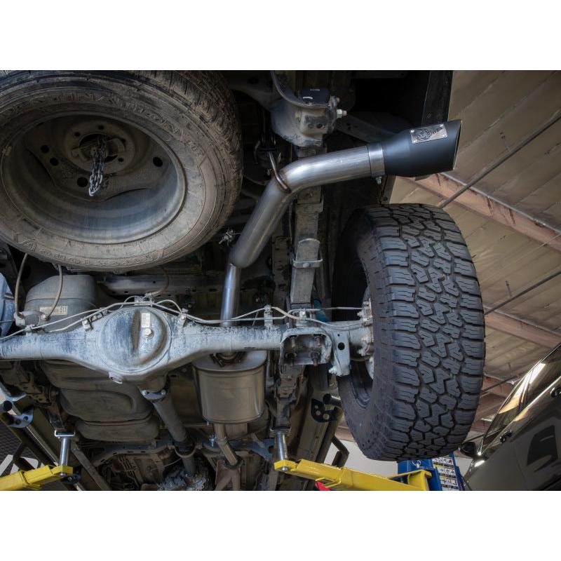aFe 16-22 Toyota Tacoma Apollo GT Series 2.5in. - 3in. 409 SS Cat-Back Exhaust w/ Polished Tip-SR1 Performance