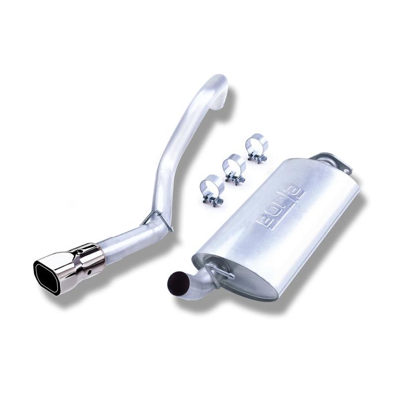 Borla 00-06 Jeep Wrangler Sport/SE/X/Rubicon Sahara 2.5L/4cyl 4.0L/6cyl SS Catback Exhaust-SR1 Performance