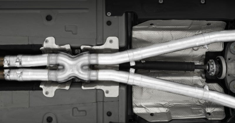 MBRP 15-Up Challenger 5.7 / 17-Up 6.2L/6.4L 3in Race Series Cat-Back w/ Quad Tips T304 Exhaust-SR1 Performance