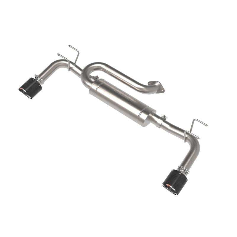 aFe 2023+ Mazda CX-50 Takeda 2.5in 304 SS Axle-Back Exhaust System w/ Carbon Fiber Tips-SR1 Performance