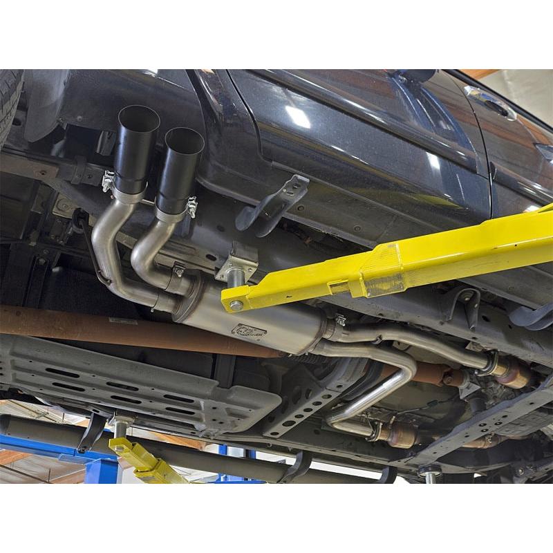aFe Rebel Series 3in 409 SS Cat-Back Exhaust w/ Black Tips 04-15 Nissan Titan V8 5.6L-SR1 Performance