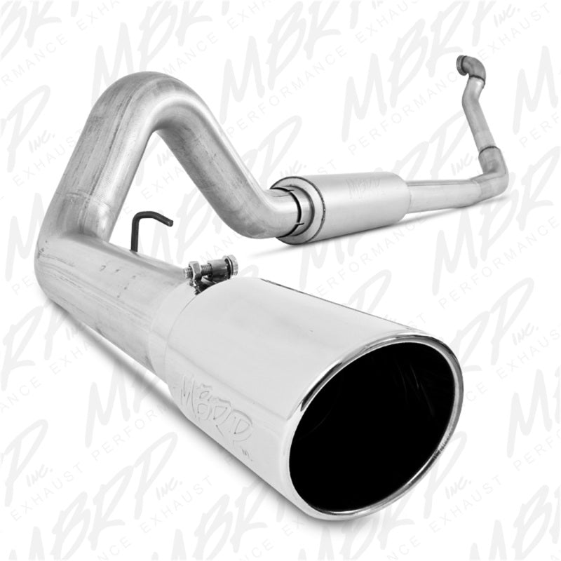 MBRP 1994-1997 Ford F-250/350 7.3L Turbo Back Single Side Off-Road (Aluminized downpipe)-SR1 Performance