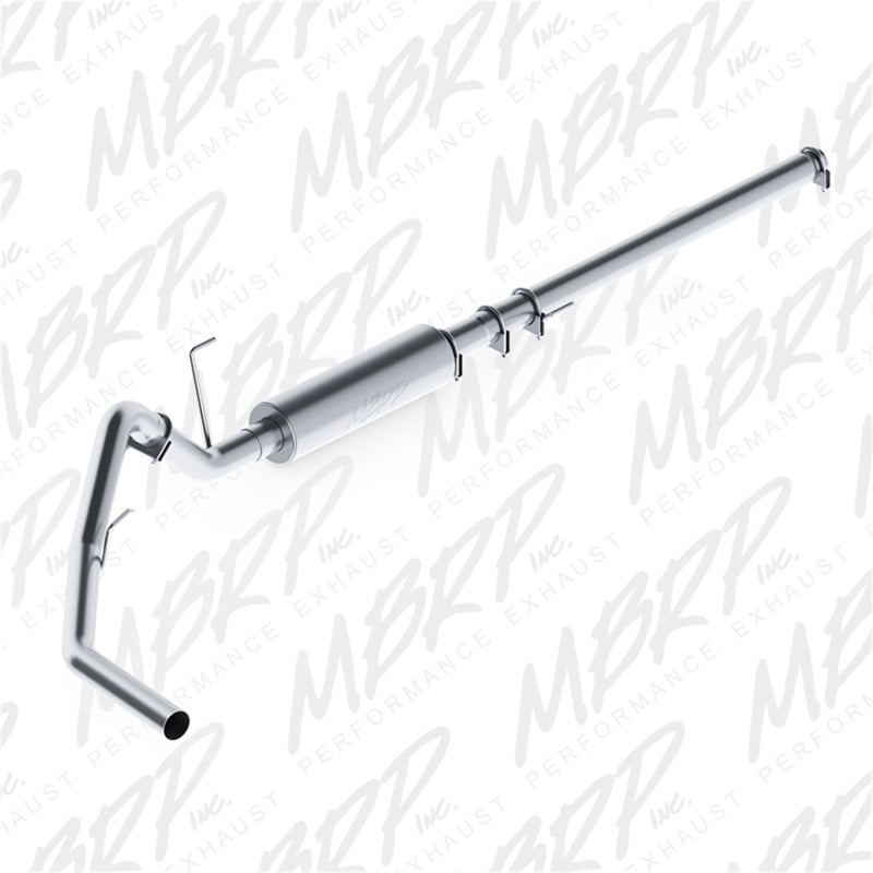 MBRP 2004-2008 Ford F150 EC/CC-SB 3in Cat Back Single Side AL P Series Exhaust-SR1 Performance