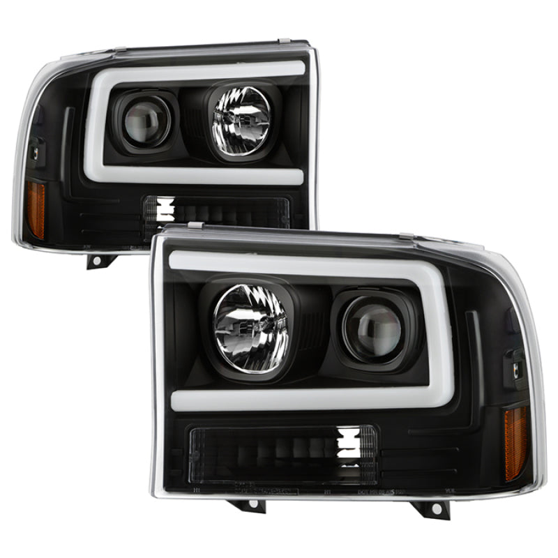 Spyder Ford F-250 99-04/Excursion 00-04 1 Piece LED Headlights - Black PRO-YD-FF25099V2PL-BK-SR1 Performance