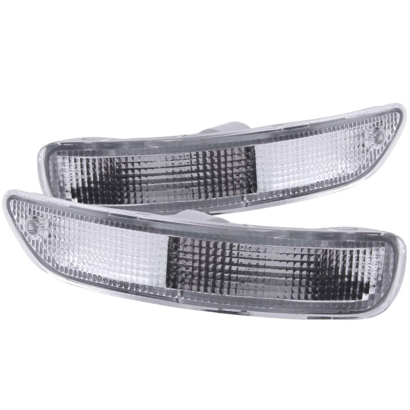 ANZO 1993-1997 Toyota Corolla Euro Parking Lights Chrome-SR1 Performance