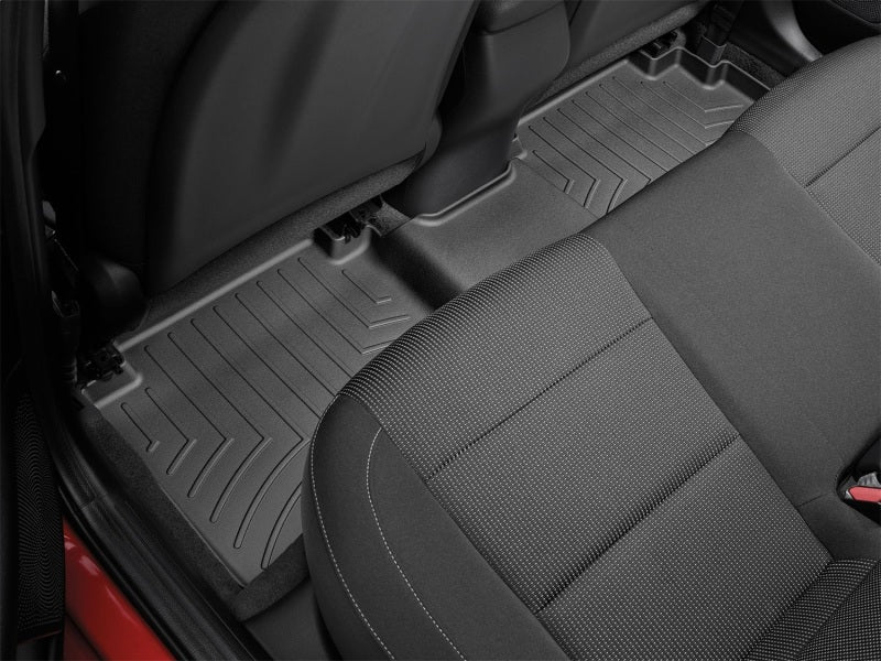 WeatherTech DigitalFit Rear FloorLiner for Kia Forte 2019-2021, Black - Part #4414862