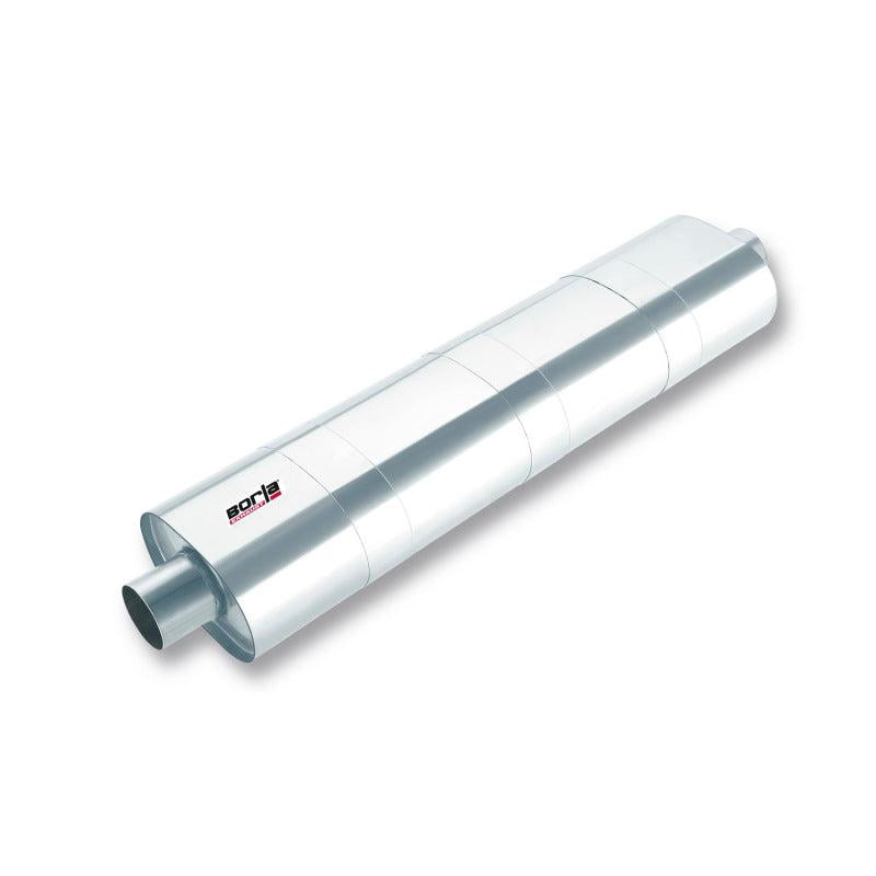 Borla 3in ID In/Out x 34in x 8.5 in x 5.5in Oval XR-1 Multi-core Racing Muffler-SR1 Performance
