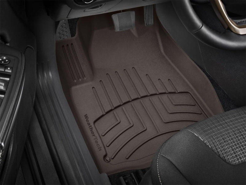 WeatherTech FloorLiner HP for 2015-2016 Jeep Cherokee Front Floor Mat - Cocoa