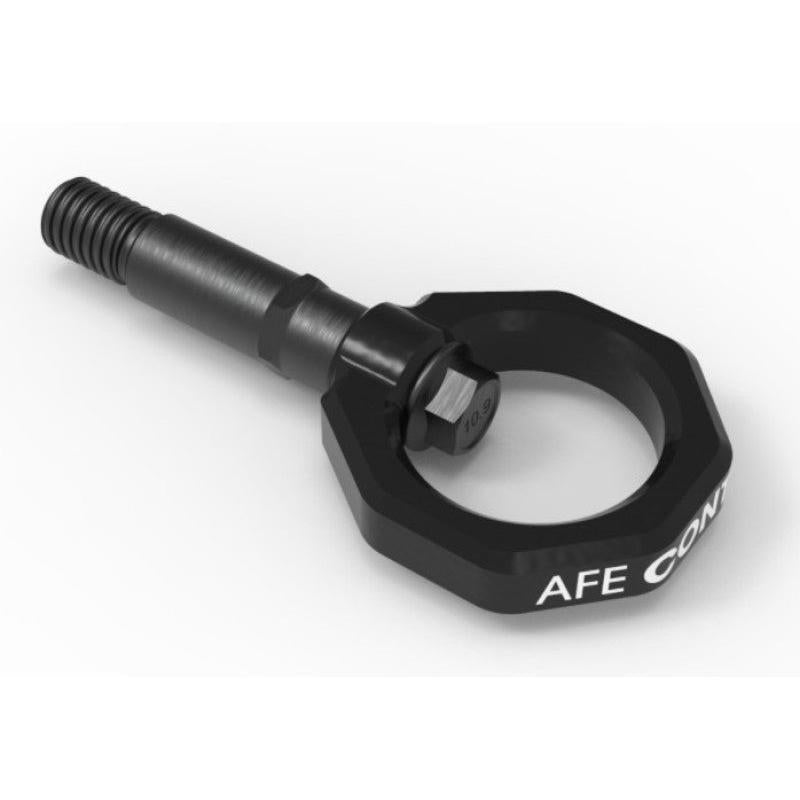 aFe Control Rear Tow Hook Black 20-21 Toyota GR Supra (A90)-SR1 Performance