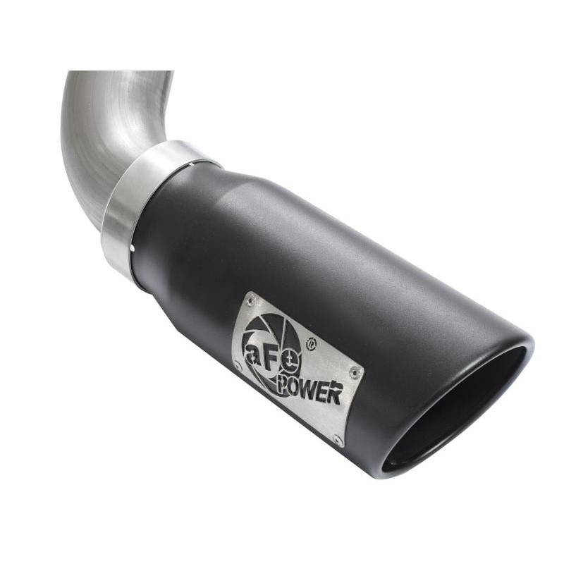aFe MACHForce XP Exhausts Cat-Back Black Tip 09-17 GM Silverado 1500 4.3/5.3L RegCab SB/LB-SR1 Performance