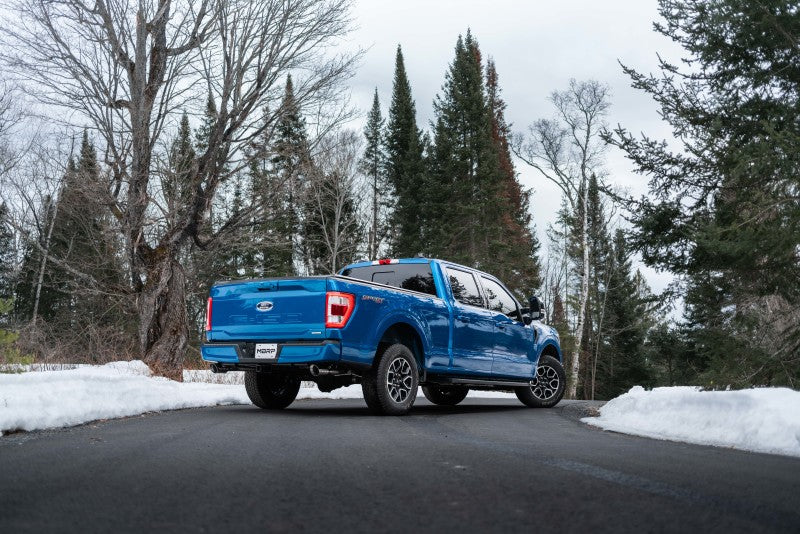 MBRP 2021+ F-150 2.7L/ 3.5L Ecoboost, 5.0L 3in Cat Back 2.5in Dual Split Rear-SR1 Performance