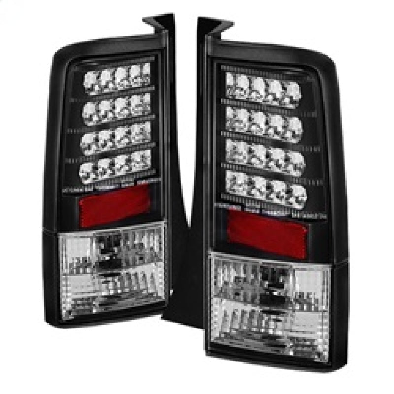 Spyder Scion XB 03-07 Version 2 LED Tail Lights Black ALT-YD-TSXB03-LED-V2-BK-SR1 Performance