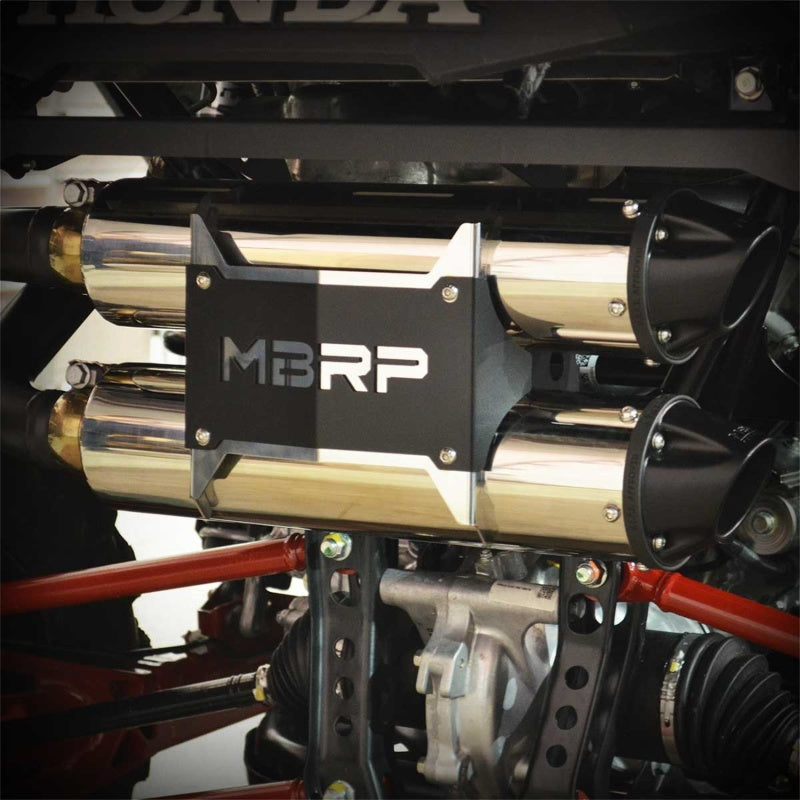 MBRP 19-20 Honda Talon Dual Slip-On Exhaust System w/Performance Muffler-SR1 Performance