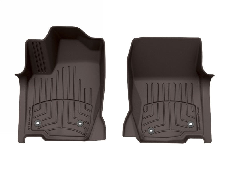 WeatherTech Front FloorLiner HP for 2025 Toyota Land Cruiser / 2024 Lexus GX - Cocoa (Part #4718741IM)