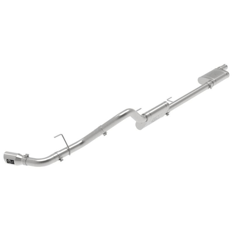 aFe Apollo GT Series 409 Stainless Steel Cat-Back Exhaust 2020 Jeep Gladiator 3.6L - Polished Tip-SR1 Performance