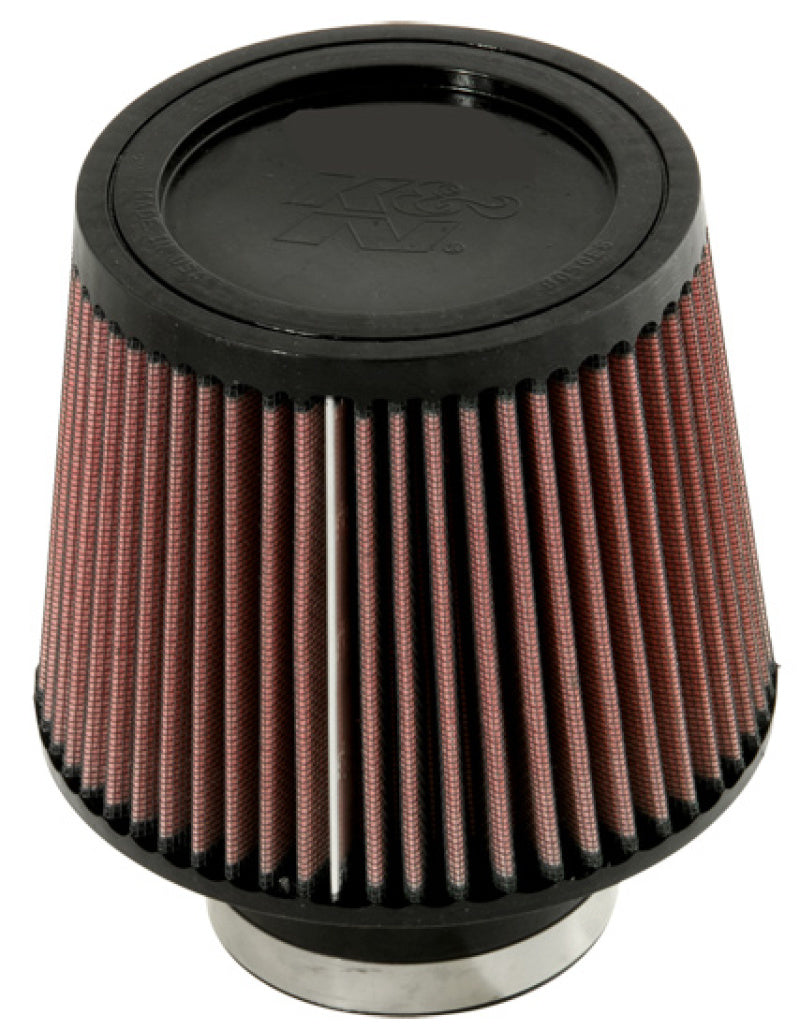 K&N Universal Rubber Filter-Round Tapered 3in Flange ID x 6in Base OD x 6in Top OD x 5in H-SR1 Performance