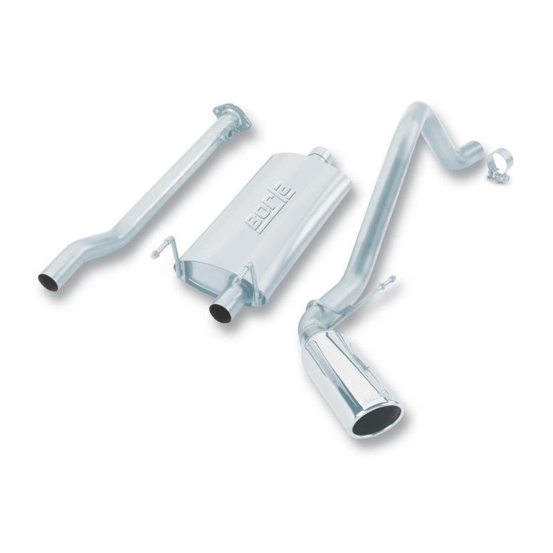 Borla 00-04 Toyota Tacoma Pre-Runner 3.4L V6 4WD 2Dr EC/SB SS Catback Truck Side Exit Exhaust-SR1 Performance