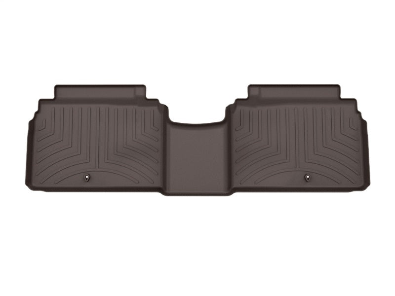 WeatherTech 23-24 Genesis Electrified G80 Rear FloorLiner in Cocoa - DigitalFit Custom Protection