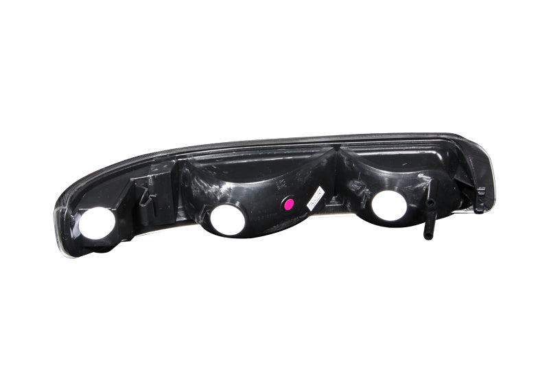 ANZO 1999-2002 Chevrolet Silverado 1500 Euro Parking Lights Black w/ Amber Reflector-SR1 Performance