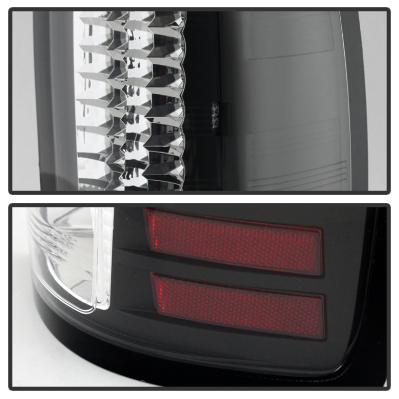 Spyder GMC Sierra 07-13 (Not fit 3500 Dually 4 Rear Wheels)LED Tail Lights Black ALT-YD-GS07-LED-BK-SR1 Performance