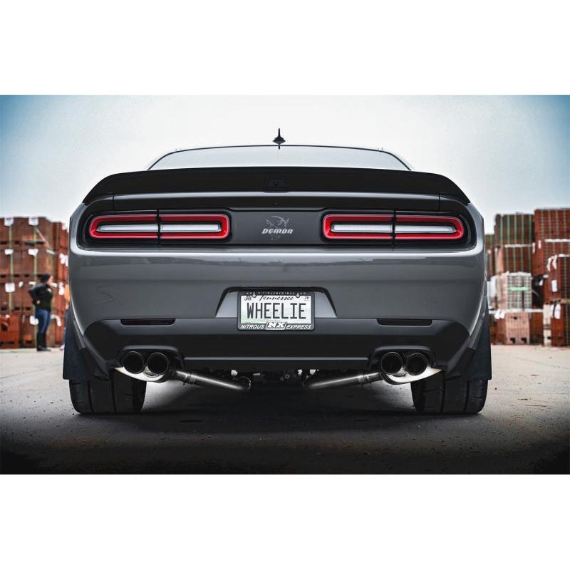 Corsa 15-23 Challenger SRT/Hellcat/Demon/Redeye 2.75in Valved CB DRE w/ Twin 3.5in Pol Blk PVD Tips-SR1 Performance