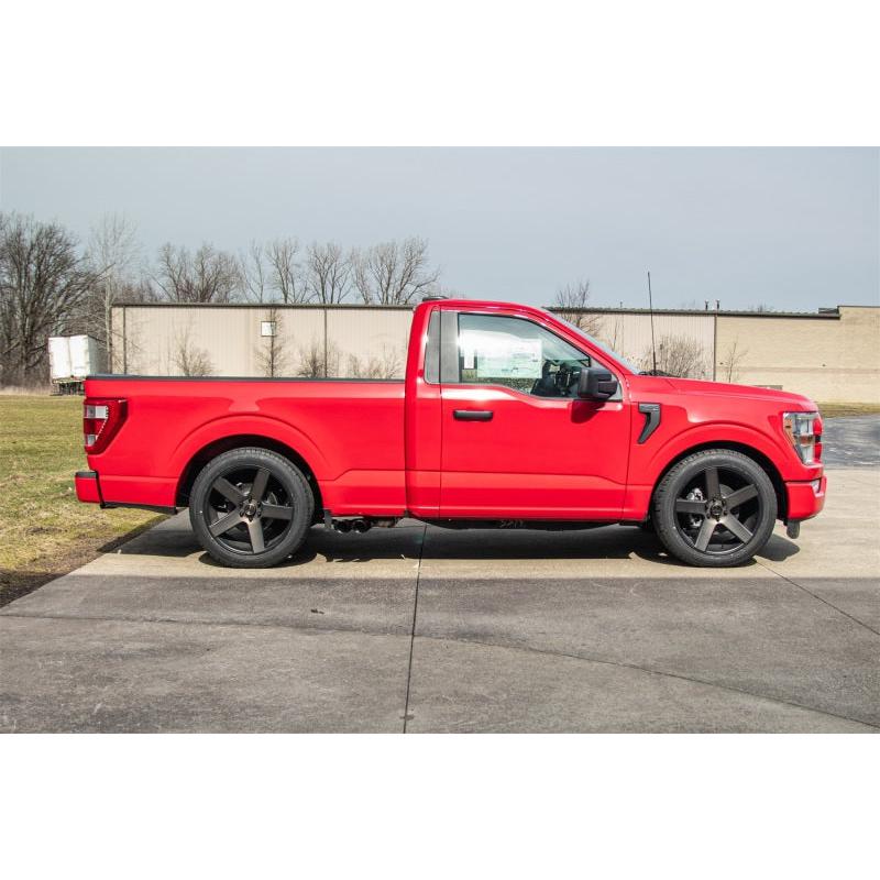 Corsa 2021-2024 Ford F-150 Regular Cab/6.5in Bed 5.0L V8 Xtreme Cat-Back Front of Tire Exit-Black PV-SR1 Performance