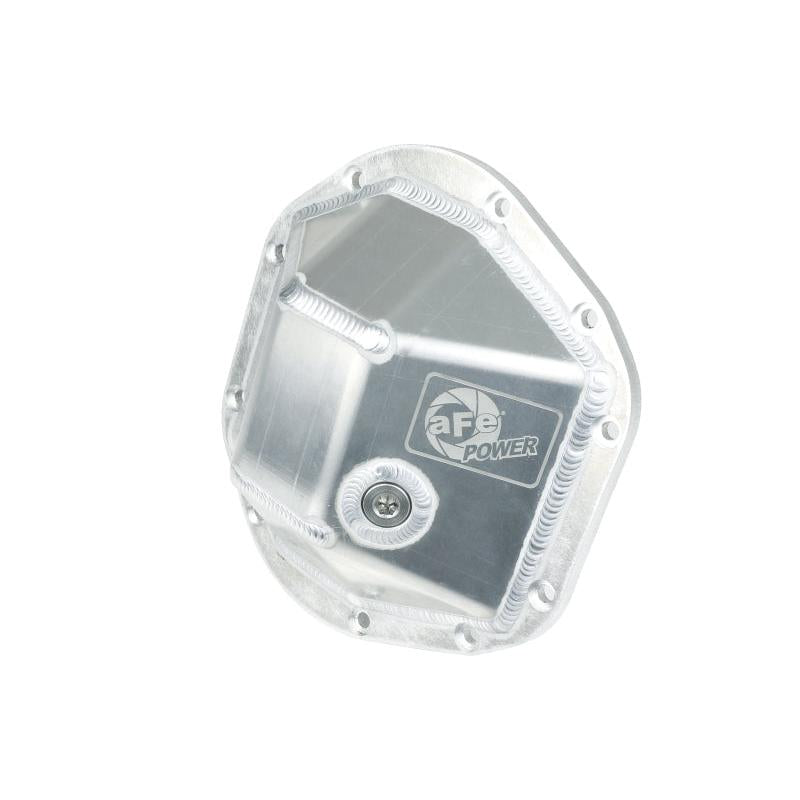 aFe 97-18 Jeep Wrangler TJ/JK Dana 44 Street Series Differential Cover w/ Machined Fins - Aluminum-SR1 Performance