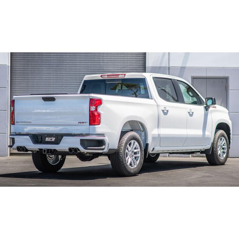 Borla 2024 Chevy Silverado 1500 6.2L V8 S-Type Catback Exhaust w/ Simulator - Black Chrome-SR1 Performance