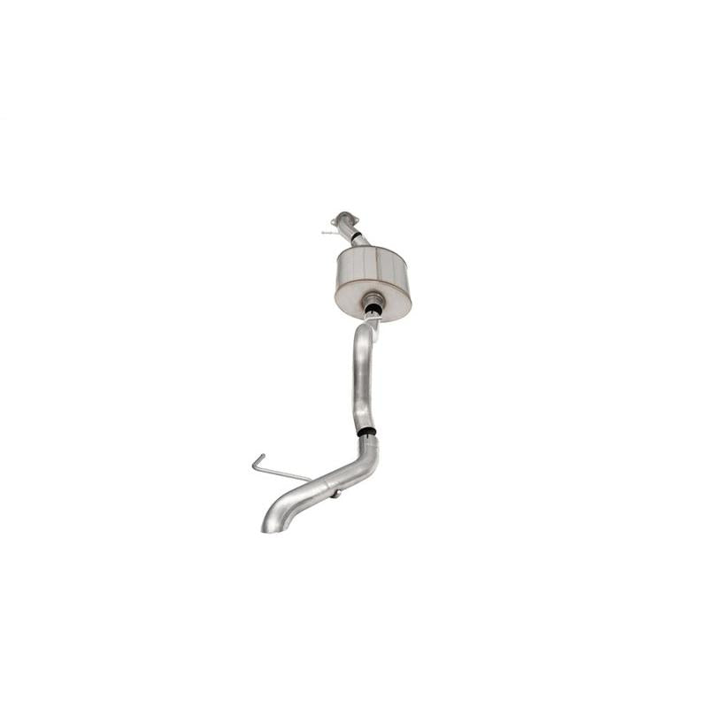 Corsa 2021-2024 Ford Bronco 2.7L 2-Door 2.75in Cat-Back Single Side Exhaust w/ Turndown ExhaustTip-SR1 Performance