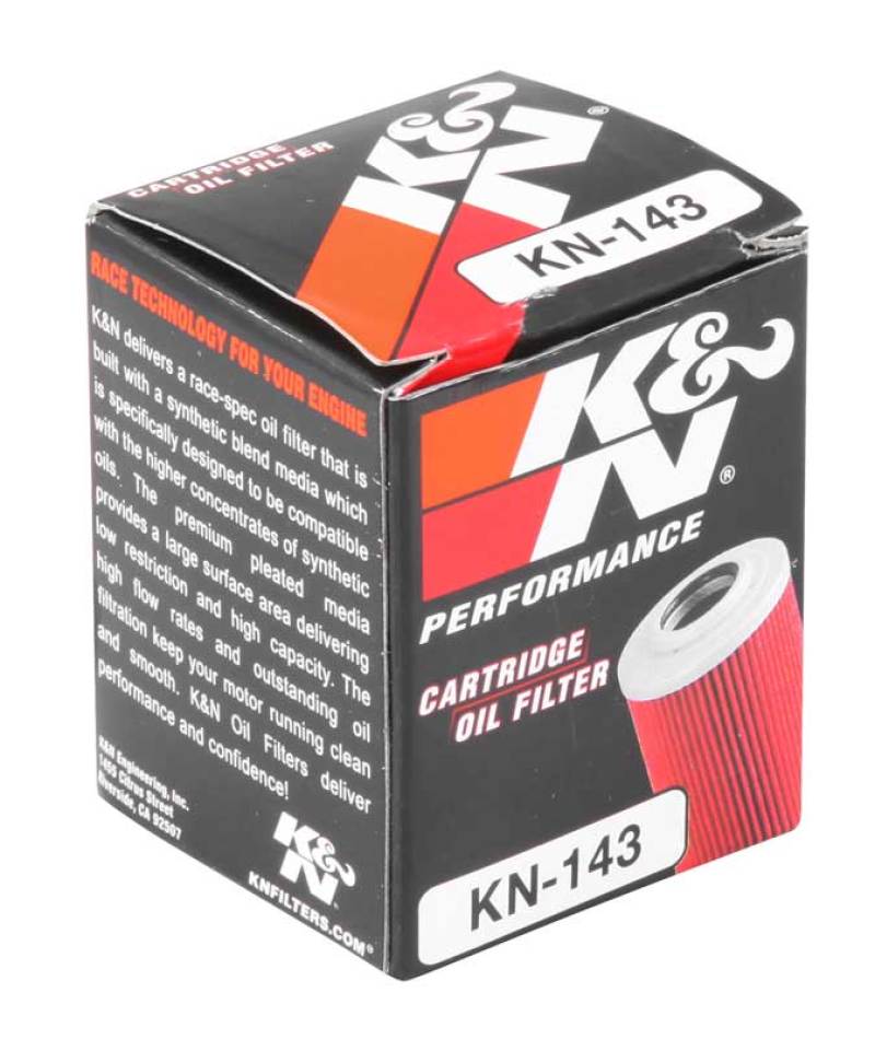 K&N Yamaha / MBK 1.5in OD x 1.938in H Oil Filter-SR1 Performance