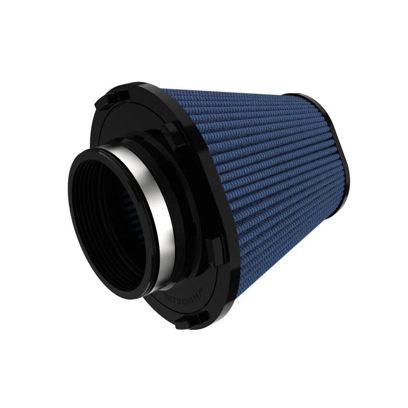 aFe MagnumFORCE Intake Replace Air Filter w/Pro5R Med 4in F x 7.75x6.5in B x 4.75x3.5in T x 7in H-SR1 Performance