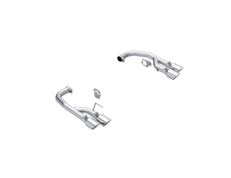 MBRP 2024+ Mustang GT 5.0L Aluminized Steel 2.5in Axle-Back Exhaust w/ Dual-Rear Quad Exhaust Tips-SR1 Performance