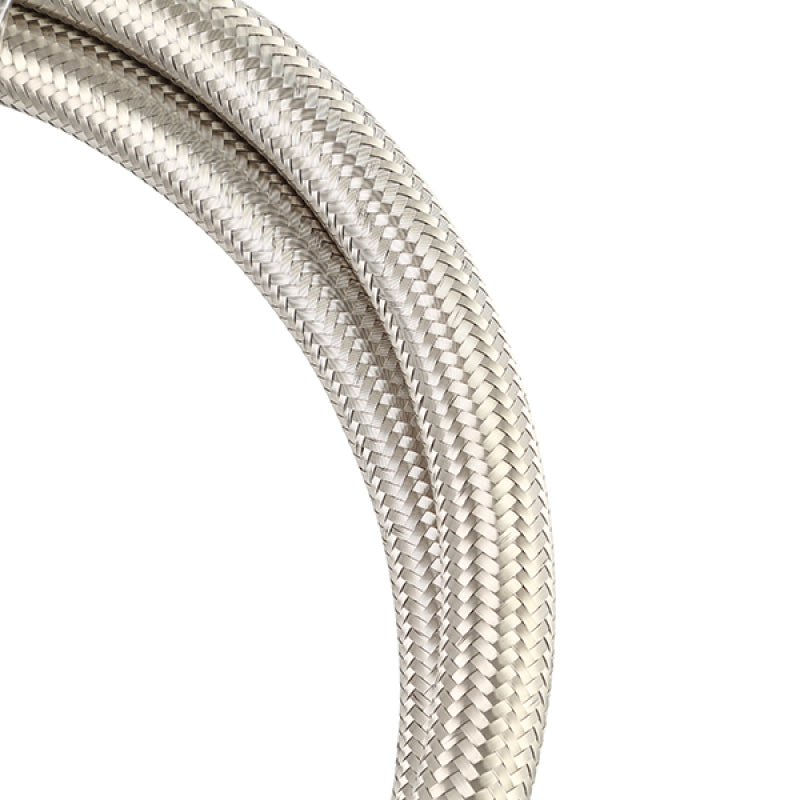 Mishimoto 6Ft Stainless Steel Braided Hose w/ -8AN Fittings - Stainless-SR1 Performance
