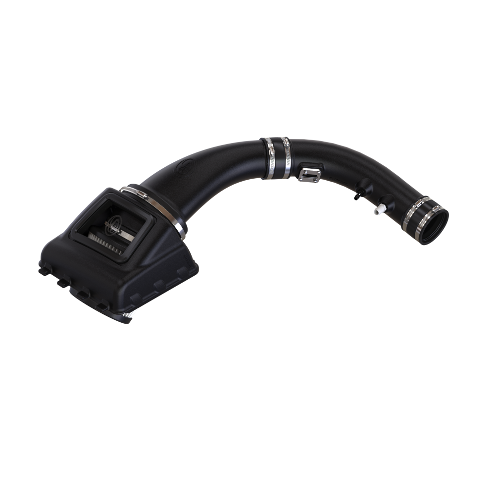 Dry Extendable Cold Air Intake for 2010-2016 Ford F-150 and F-150 Raptor 6.2L on a white background