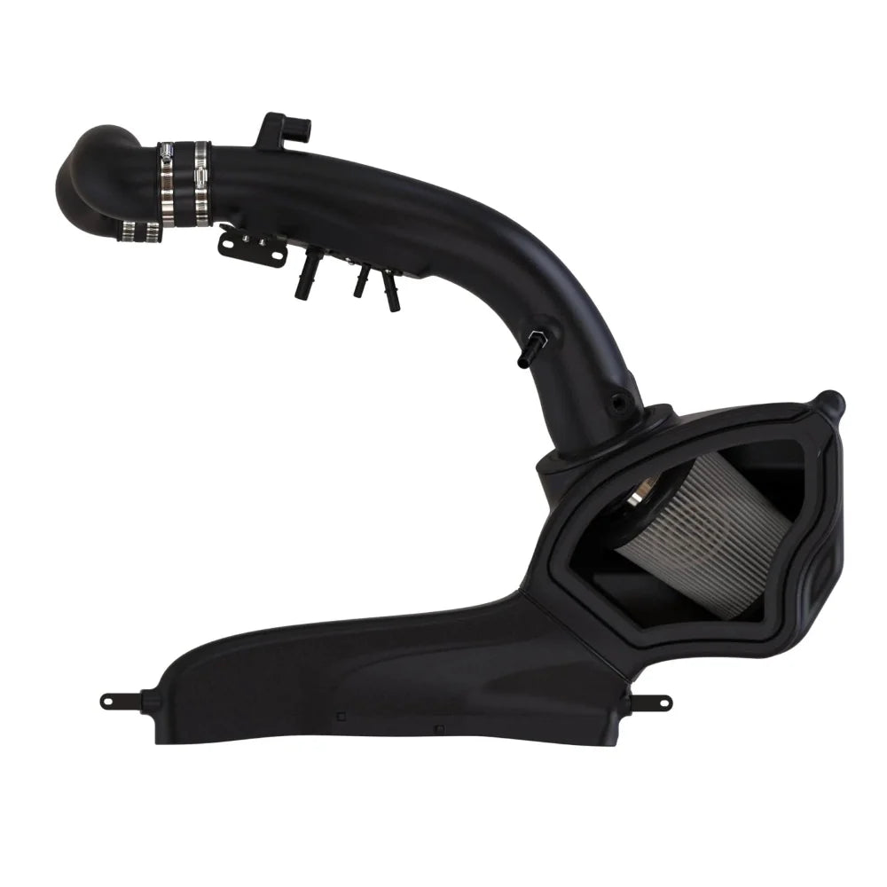 Dry Extendable Cold Air Intake for 2021-24 Ford Bronco Sport 2.0L, 2022-24 Ford Maverick 2.0L on a white background