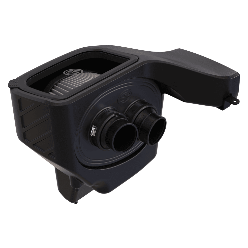 Dry Extendable Cold Air Intake For 2019-2024 Ford Edge ST on a white background
