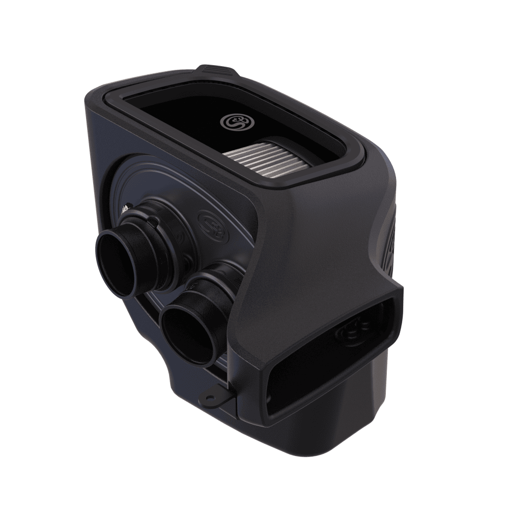 Dry Extendable Cold Air Intake For 2019-2024 Ford Edge ST on a white background