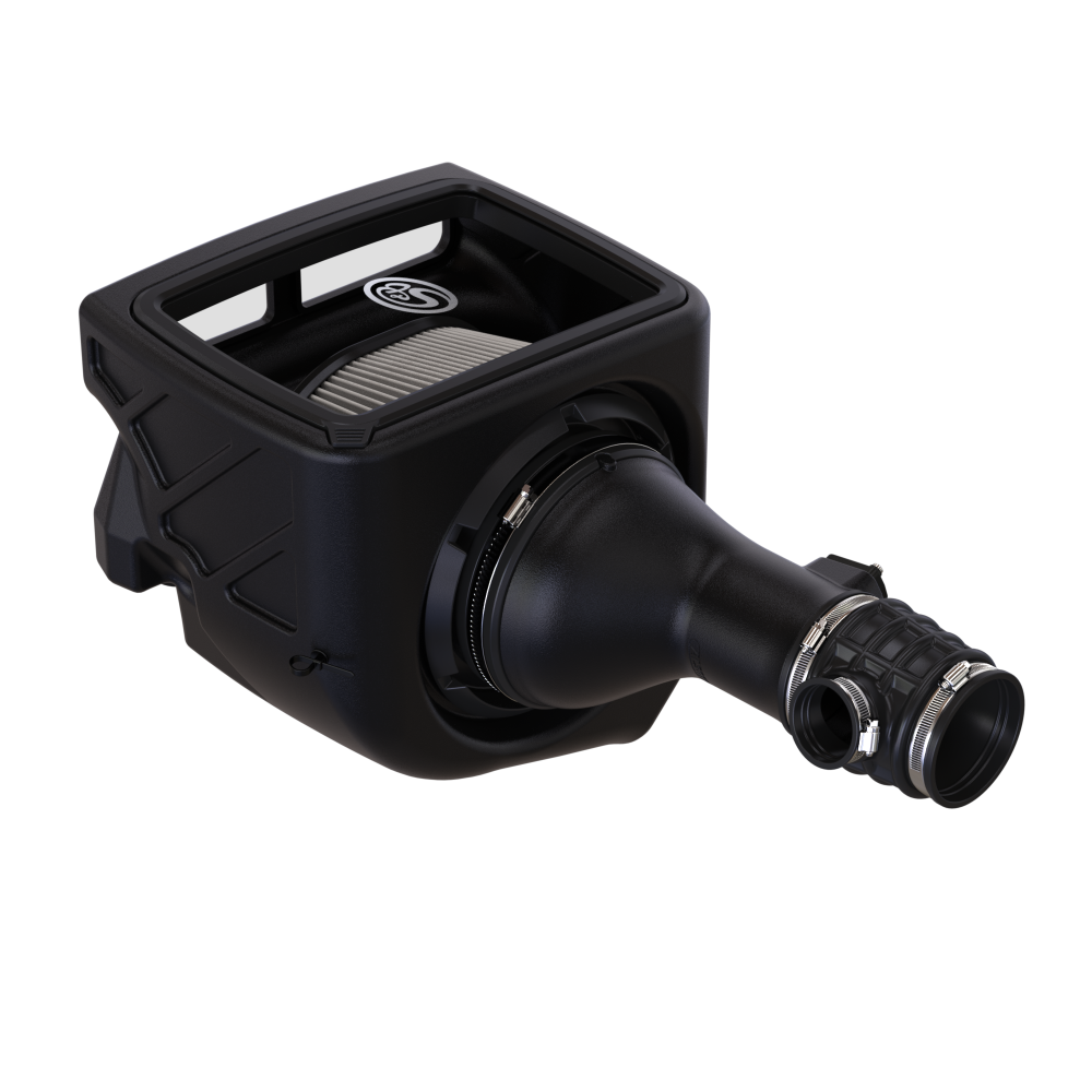 Dry Extendable Cold Air Intake for 2017-2024 Nissan Titan V8-5.6L on a white background