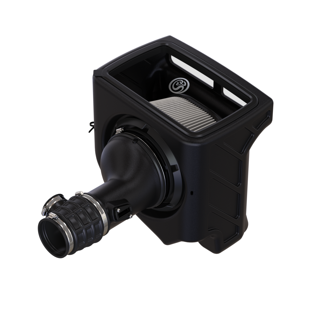 Dry Extendable Cold Air Intake for 2017-2024 Nissan Titan V8-5.6L on a white background