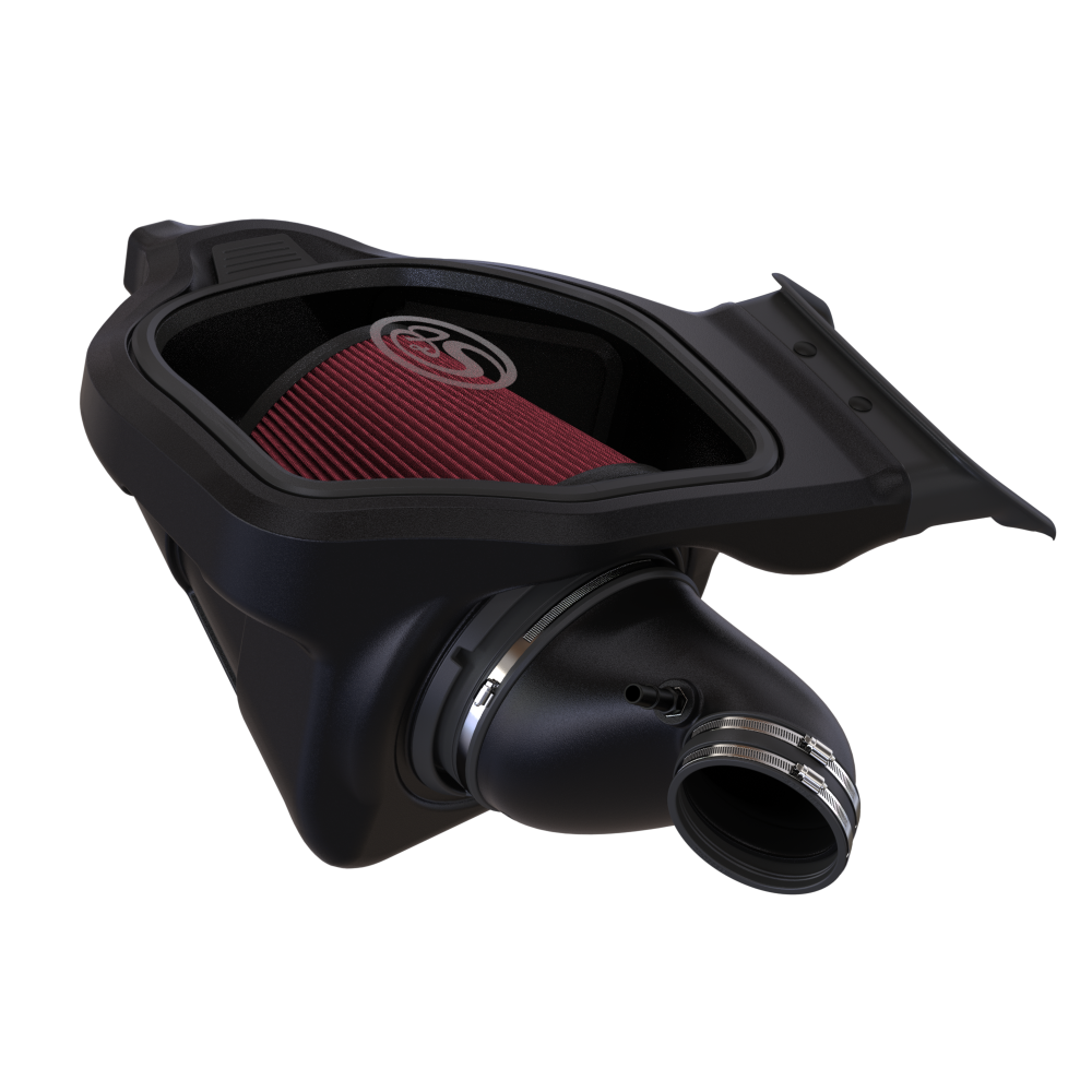 Cold Air Intake for the 2023-2025 Ford F-150 Raptor R with 3.8L Whipple Supercharger on a white background