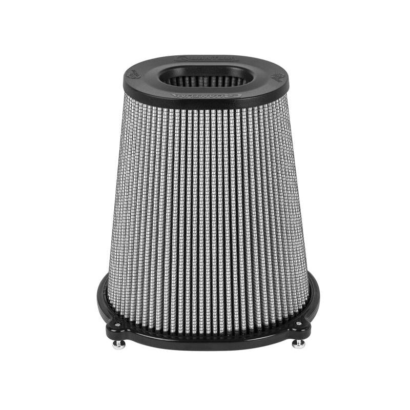 aFe Quantum Pro DRY S Air Filter Inverted Top - 5.5inx4.25in Flange x 9in Height - Dry PDS-SR1 Performance