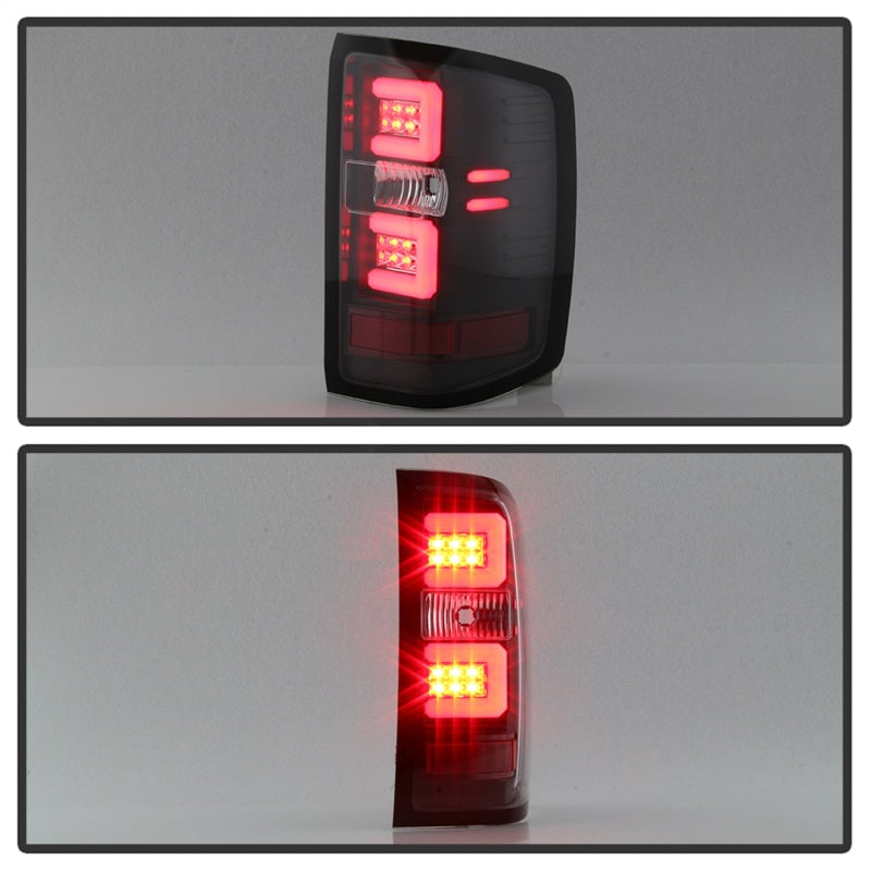 Spyder Chevy Silverado 2016-2017 Light Bar LED Tail Lights - Black ALT-YD-CS16-LED-BK-SR1 Performance
