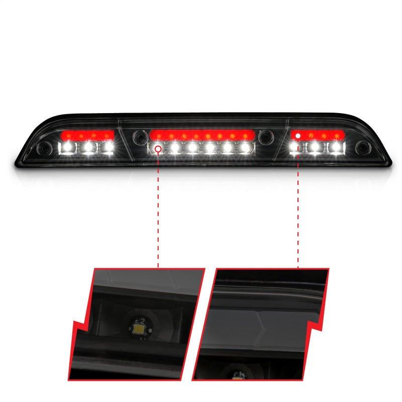 ANZO 15-20 Ford F-150 - F-450 LED Third Brake Light - Black Housing/Smoke Lens-SR1 Performance