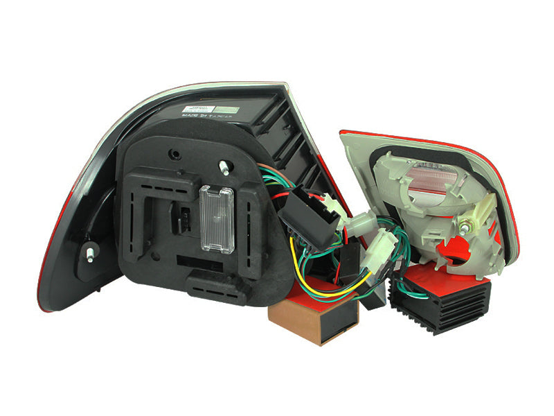 ANZO 1999-2001 BMW 3 Series E46 LED Taillights Red/Smoke 2pc-SR1 Performance