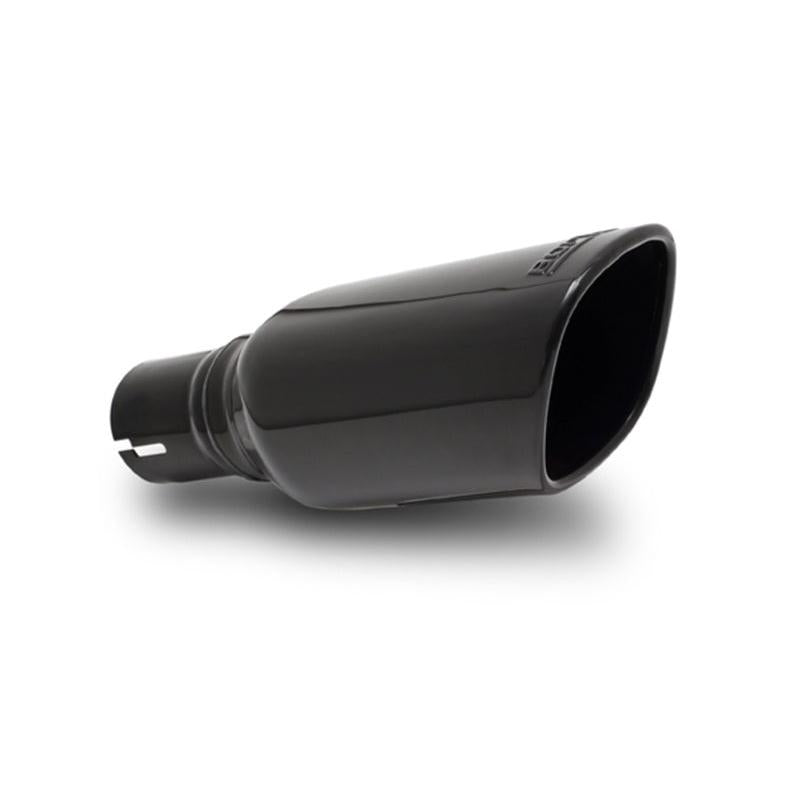 Borla 12-14 Jeep Wrangler Tip Kit 3.6L 4WD Black Chrome Tip Split Rear 3.5inx3.28inx10.5inx2.03in-SR1 Performance