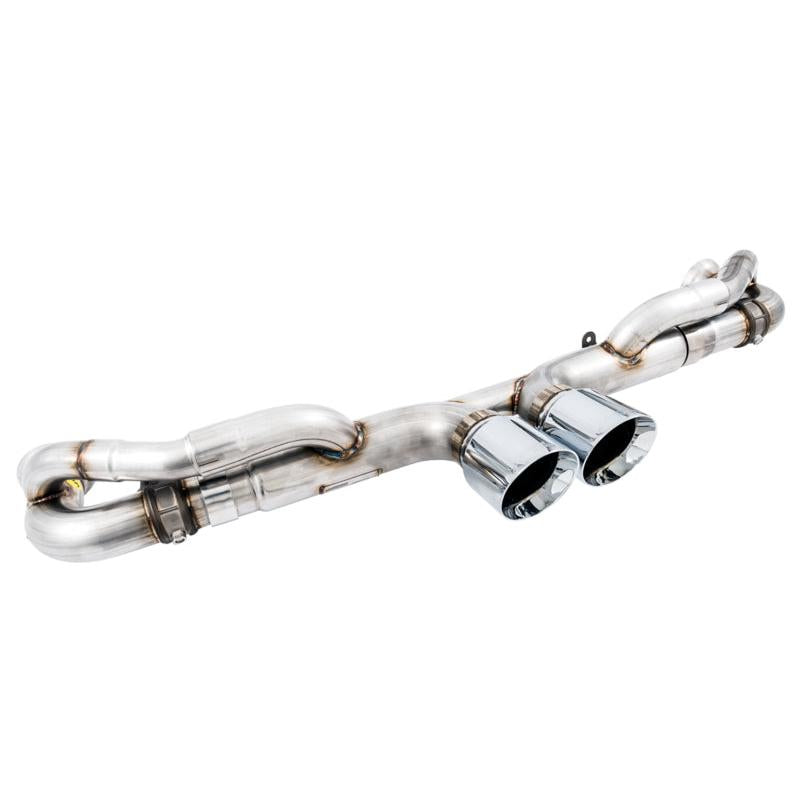 AWE Tuning Porsche 991 GT3 / RS SwitchPath Exhaust - Chrome Silver Tips-SR1 Performance