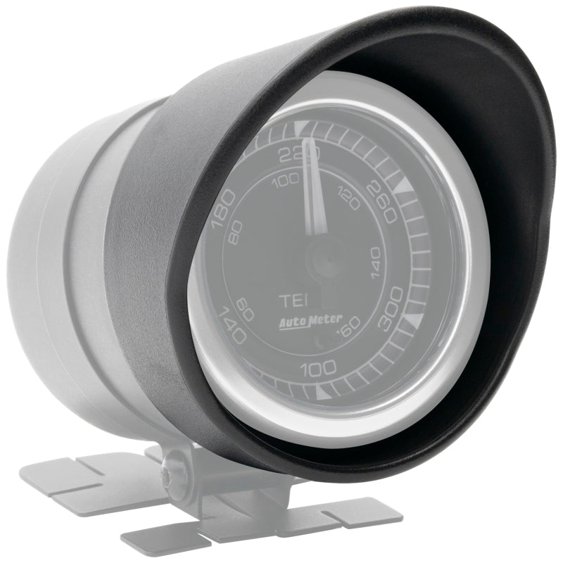 AutoMeter Gauge Visor 2-1/16in - Black-SR1 Performance