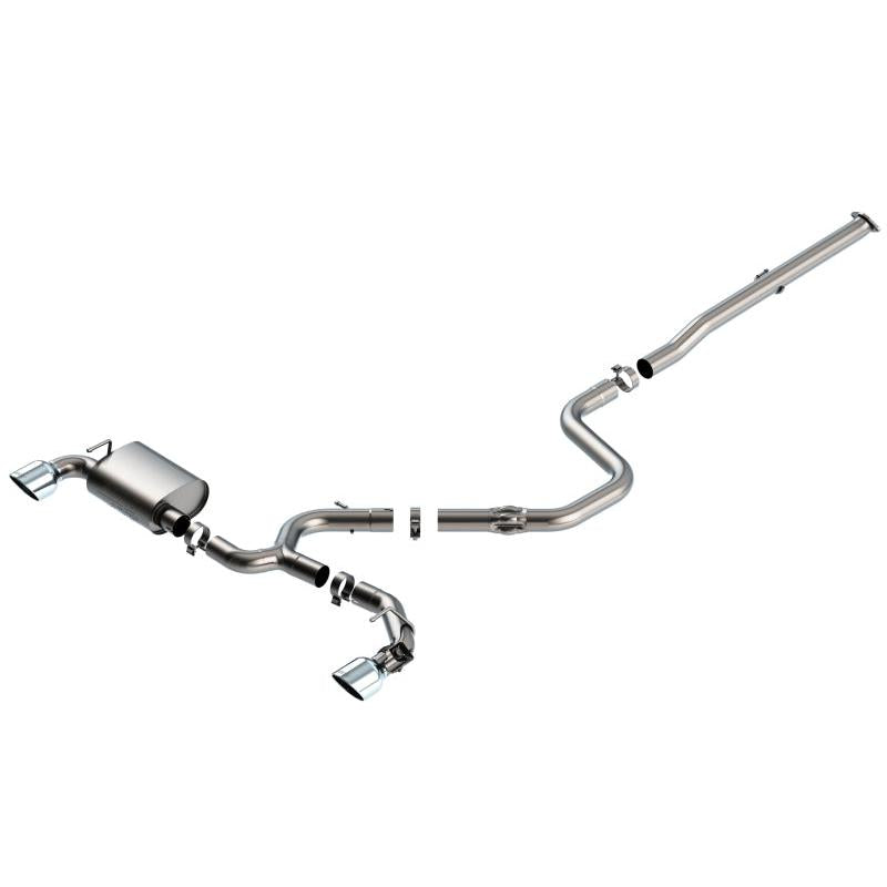 Borla 19-20 Hyundai Veloster N 2.0L I4 MT FWD 2DR 3in ATAK CatBack Exhaust w/ SS Tips-SR1 Performance