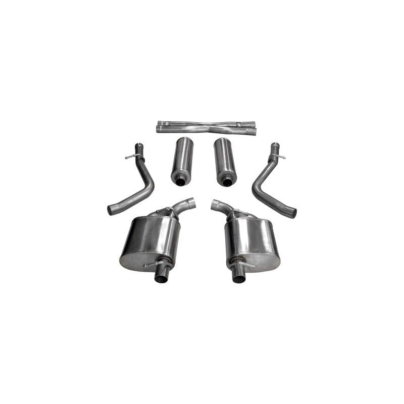 Corsa 2015-2016 Dodge Charger / Chrysler 300 5.7L V8 V8 Polished Sport Cat-Back-SR1 Performance